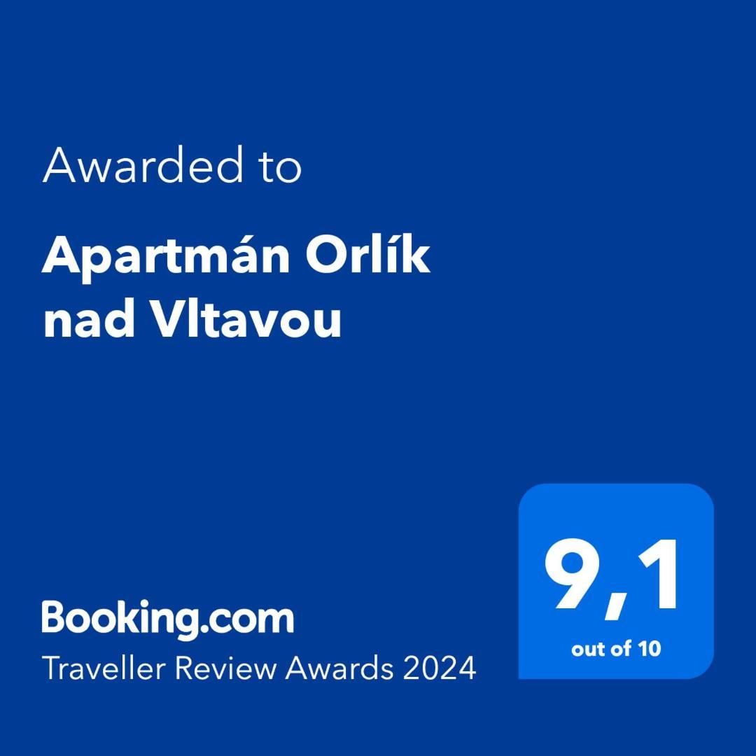 Apartman Orlik Nad Vltavou Exteriör bild